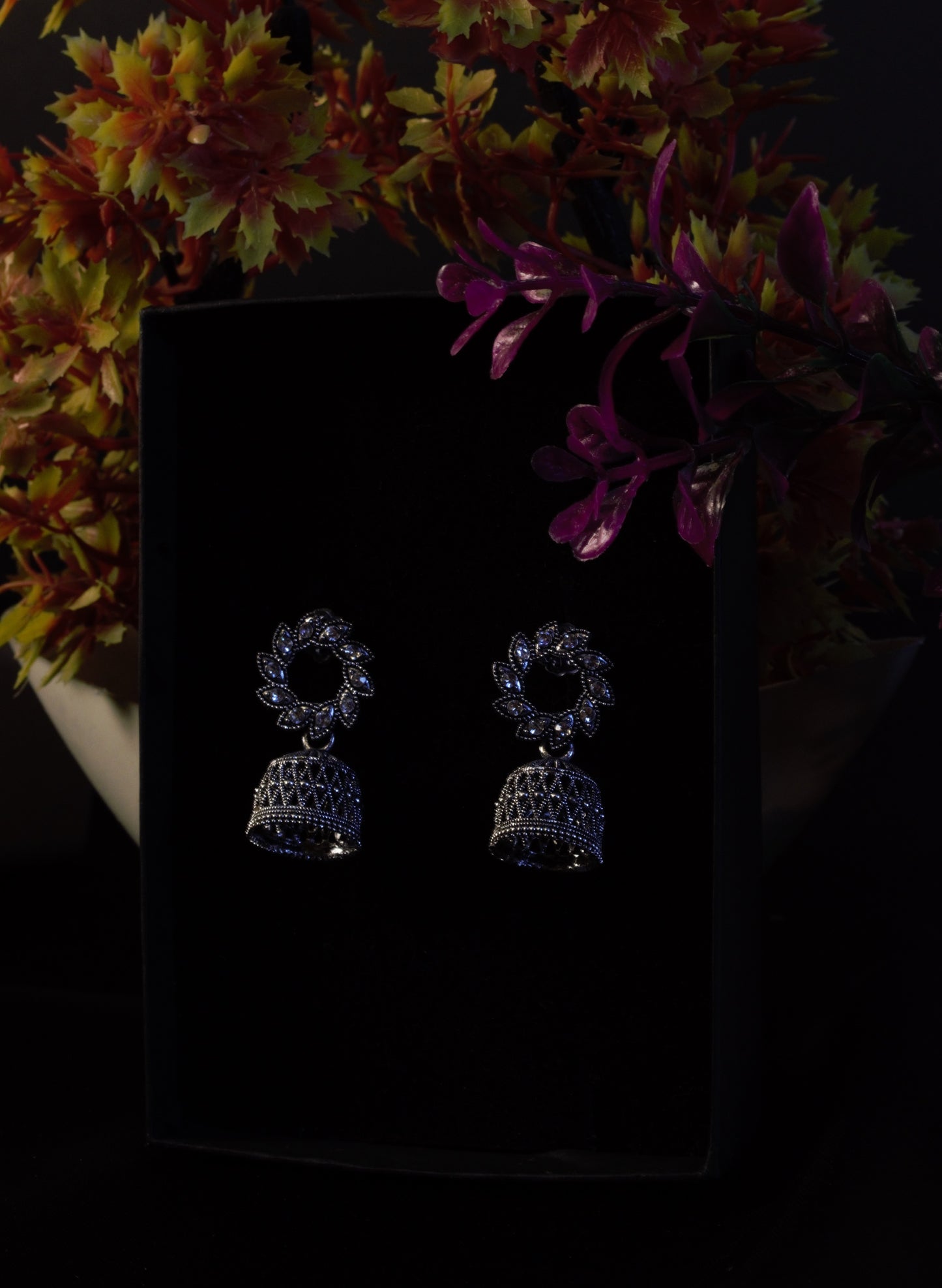 Oxidized jhumky