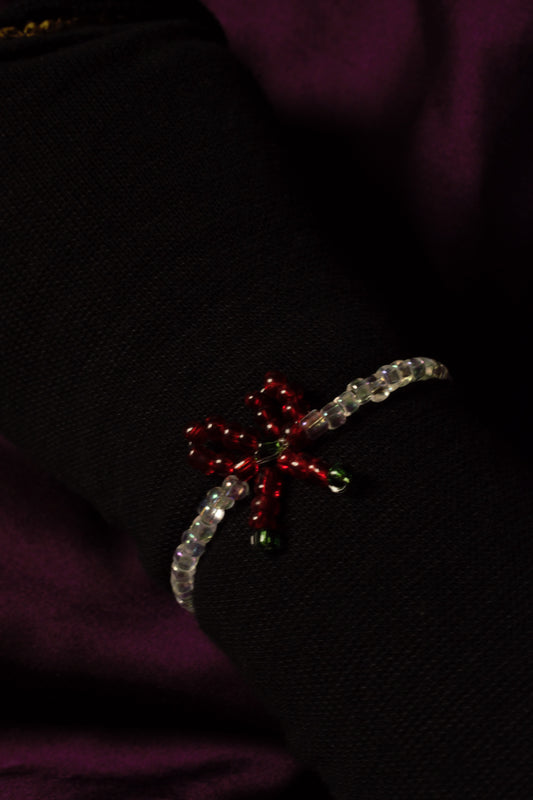 Bow beaded bracelet